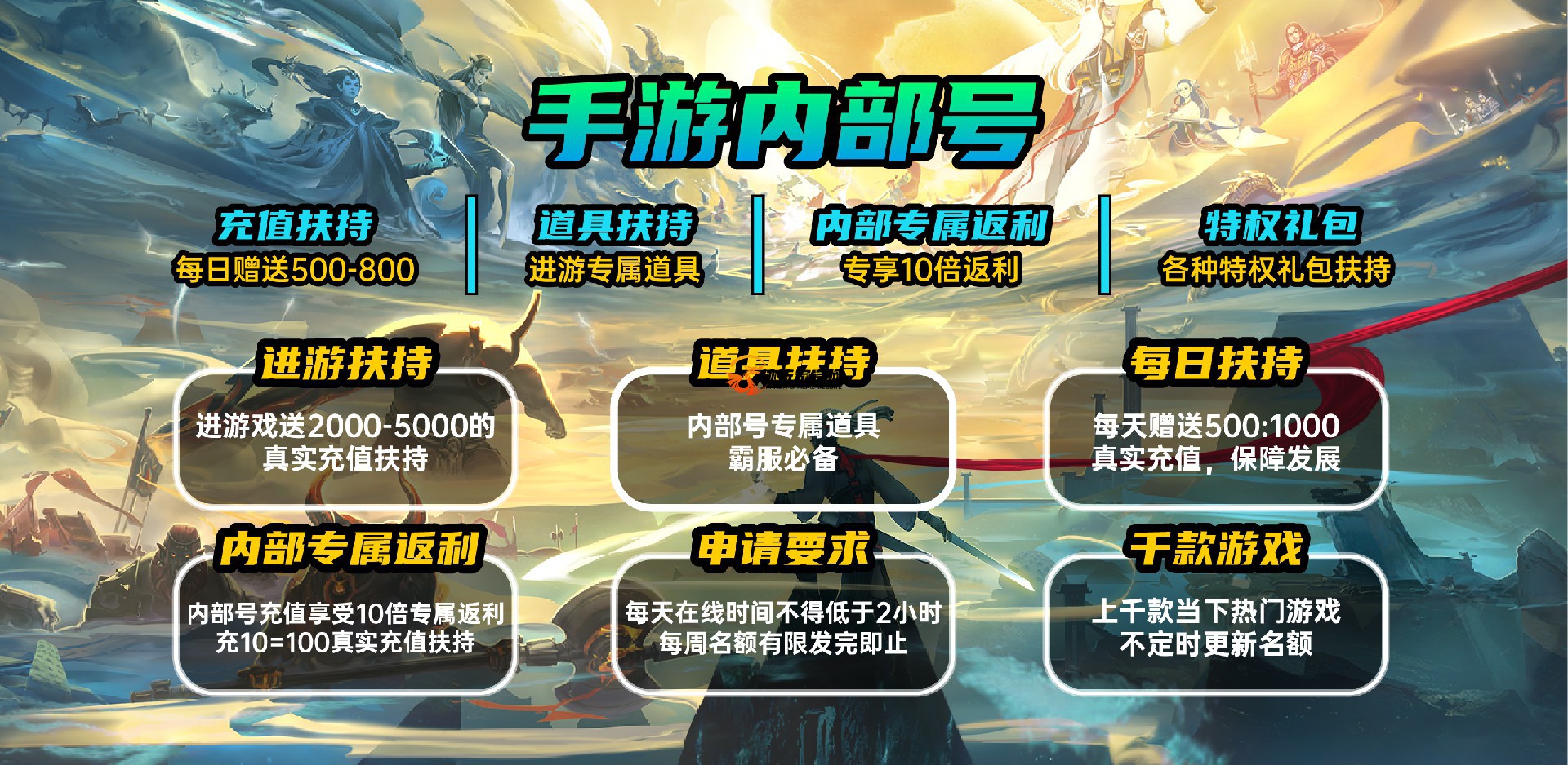 迹玩家点击申请内部号
